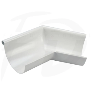 Narożnik zewnętrzny stal Inguri 150/135° kolor biały RAL 9002